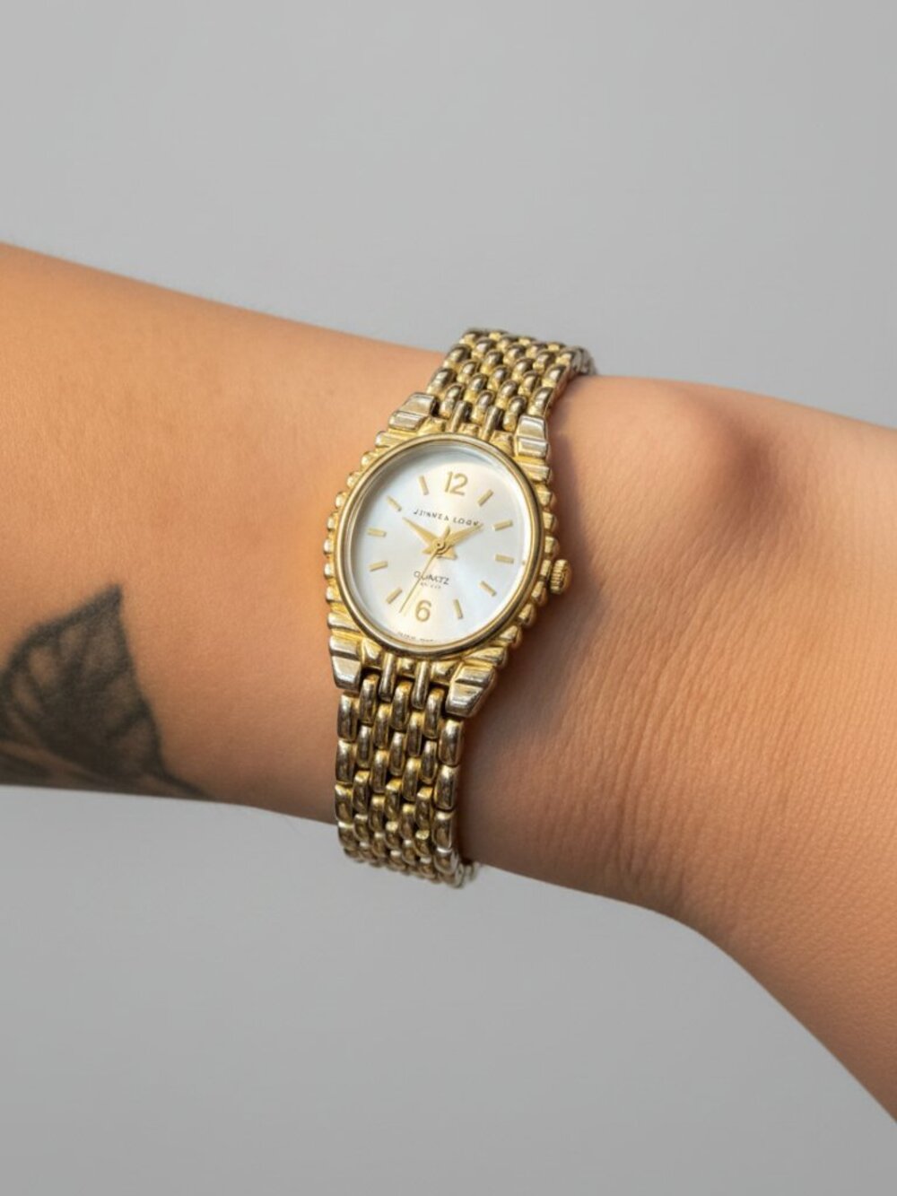 Vintage Edward Lynn Gold Tone Ladies Dress Watch - NEW BATTERY ✨